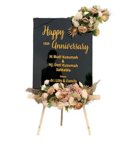 Papan Bunga Akrilik Muncul